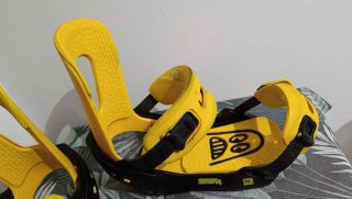 Fijaciones Snowboard Switchback Amarillas