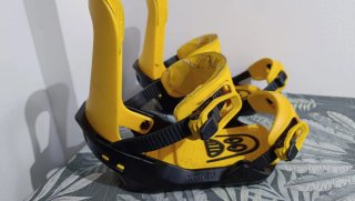 Fijaciones Snowboard Switchback Amarillas