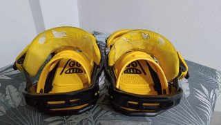 Fijaciones Snowboard Switchback Amarillas