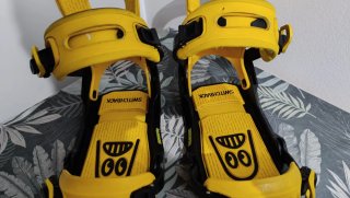 Fijaciones Snowboard Switchback Amarillas