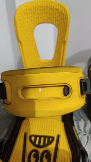 Fijaciones Snowboard Switchback Amarillas