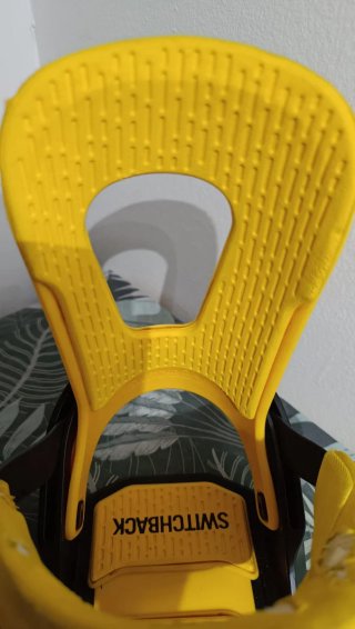 Fijaciones Snowboard Switchback Amarillas