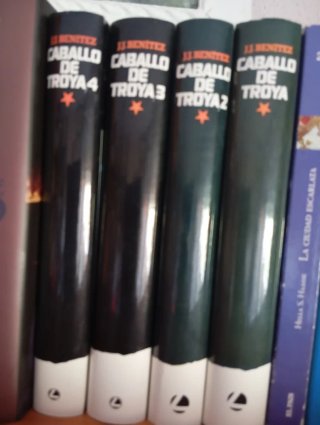 Libros Caballo de Troya vol 1-2-3-4