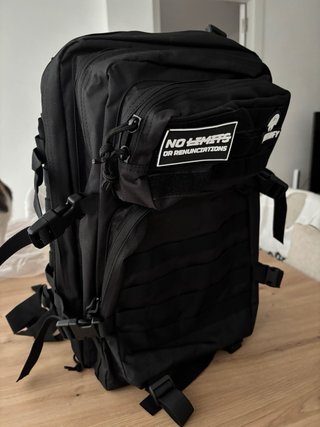 Mochila Táctica Militar Spartanify 45L Negra