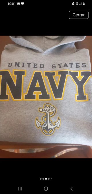 Sudadera Navy United States Talla M