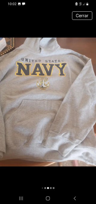 Sudadera Navy United States Talla M
