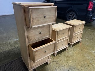 Cajones de madera maciza