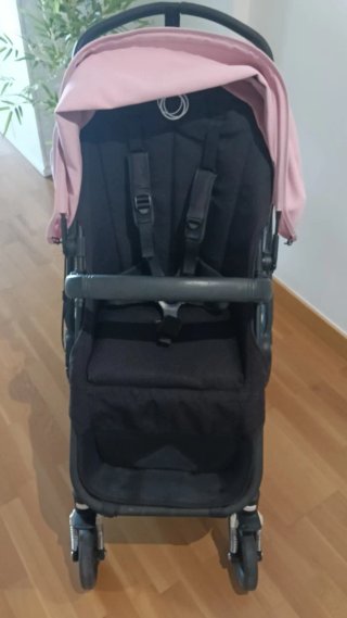 Carro Bugaboo Camaleón 3 plus Negro/Rosa