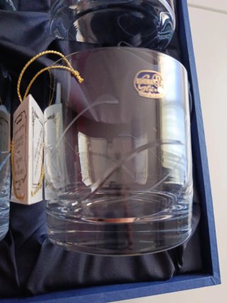 Vasos de cristal Bohemia
