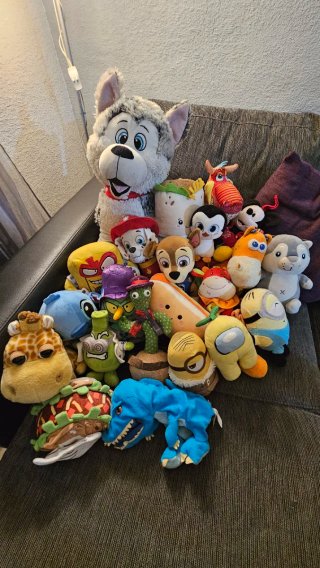 Lote Peluches Niños Varios Personajes