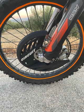 KTM Enduro 300cc Naranja y Blanca