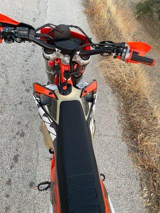 KTM Enduro 300cc Naranja y Blanca