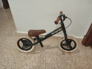 Bicicleta infantil sin pedales