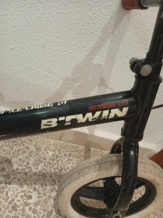Bicicleta infantil sin pedales
