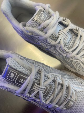 New Balance Sneakers Donna Argento/Bianco 37.5