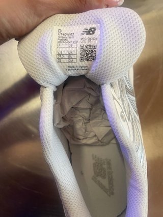 New Balance Sneakers Donna Argento/Bianco 37.5