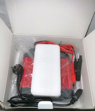 Cargador Batería Coche 12V/24V Inteligente Foxsur