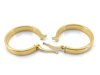 E1814824-36    Argollas Oro 18k