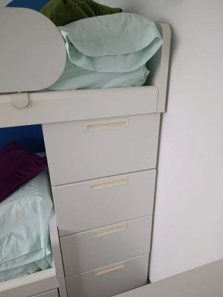 Cama tren 3 camas + cajonera