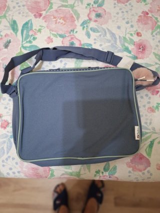 Bolso Pepe Jeans azul y rosa