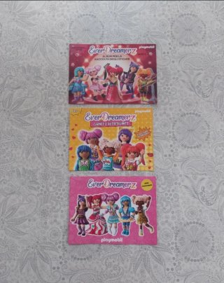 3 Álbumes Playmobil Everdreamerz