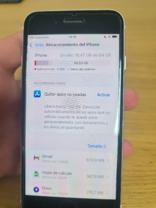 Apple iPhone SE 2020 64GB Blanco | Libre | 76% bat