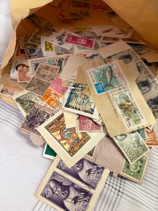 Lote de sellos variados