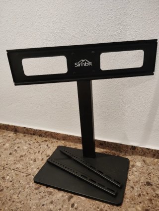 Soporte TV Simbr 55 Pie Negro