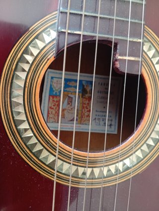 Guitarra Clásica Cova 1977