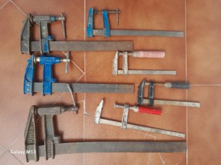 Lote de herramientas manuales