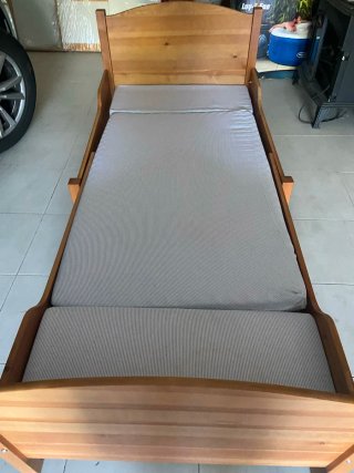 Cama infantil extensible madera