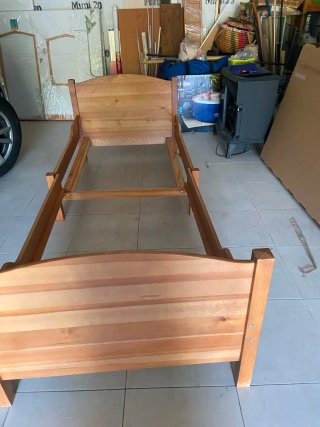 Cama infantil extensible madera