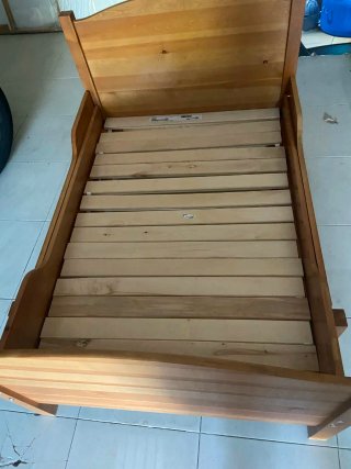 Cama infantil extensible madera
