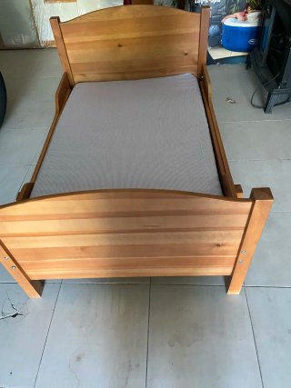 Cama infantil extensible madera