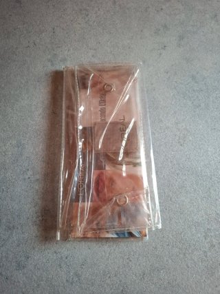 Pochette beauty trasparente L'Oreal organizer
