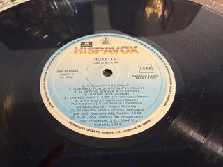 Disco de vinilo: Roxette