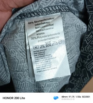 Camisa estampada manga corta