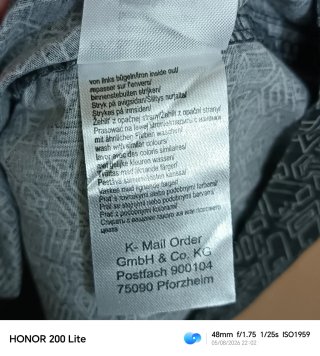 Camisa estampada manga corta