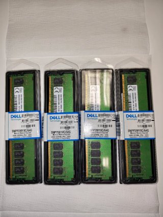4x SK hynix 32GB DDR4 PC4-3200AA ECC