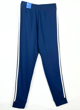 Pantaloni Tuta Adidas Blu Strisce Taglia XS