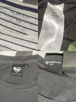 Lote 2 Camisetas Talla XS