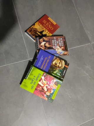 Libros premios Vargas Llosa, varios años