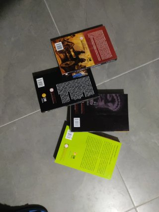 Libros premios Vargas Llosa, varios años