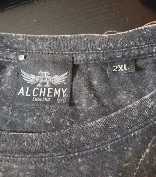 Camiseta Alchemy Talla XXL Live Now Die Later