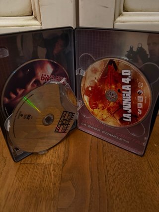 Pack Jungla de Cristal DVD Saga Completa steelbook
