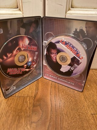 Pack Jungla de Cristal DVD Saga Completa steelbook