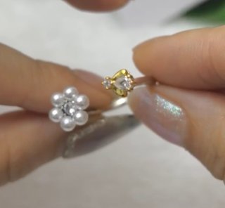 Anillo Pandora Flor y Abeja
