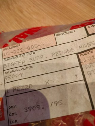 Aprilia RS 250 Pieza Original