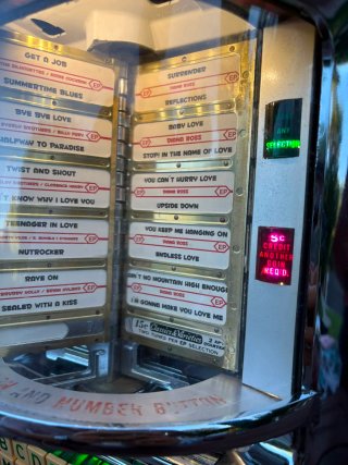 Lámpara Seeburg Jukebox