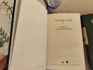 Pack 2 Libros Vivir para Contarla - García Márquez